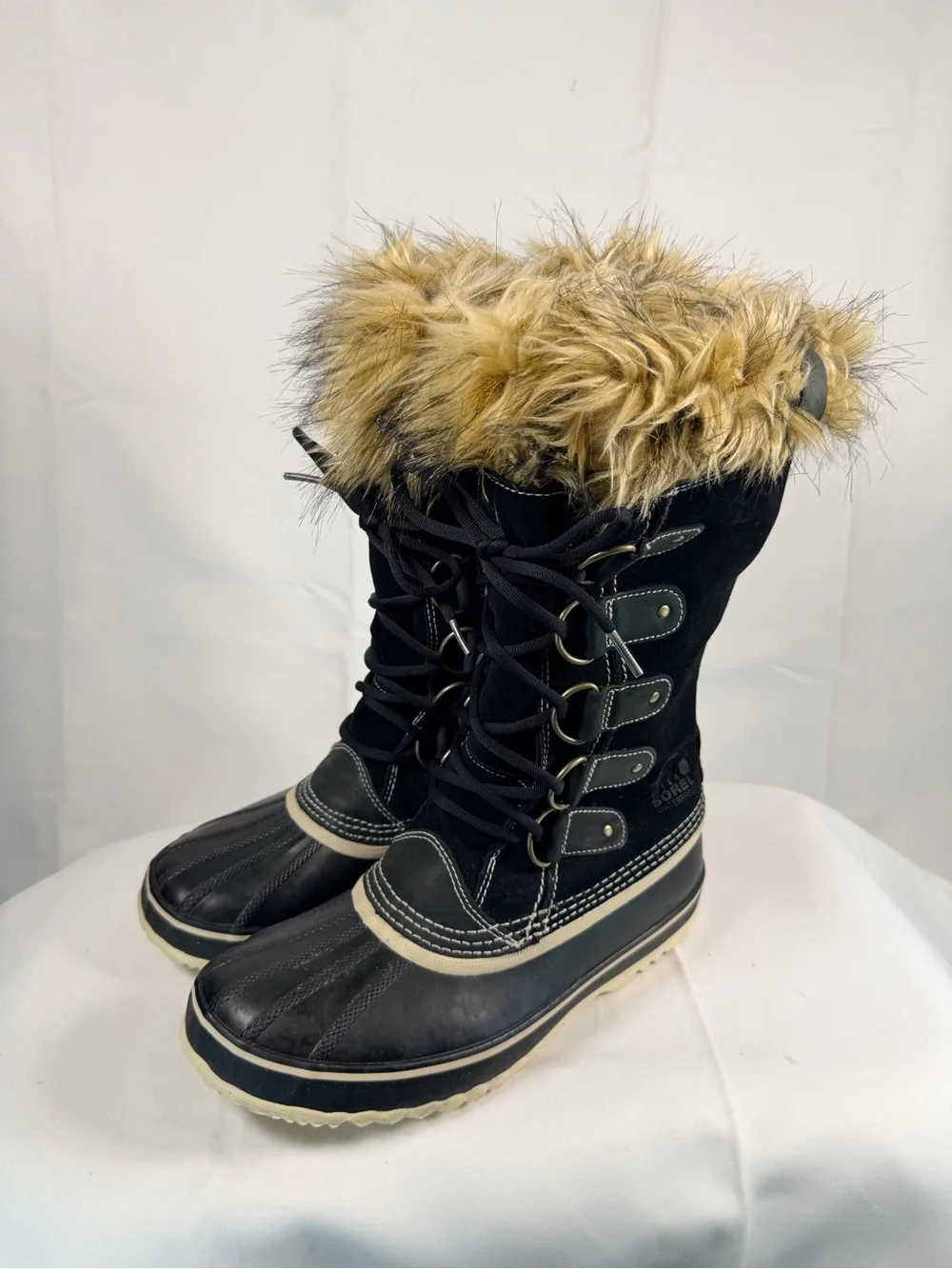 SOREL Women’s Size 10 Boots Tall Joan Of Arctic Style Winter Waterproof Leather